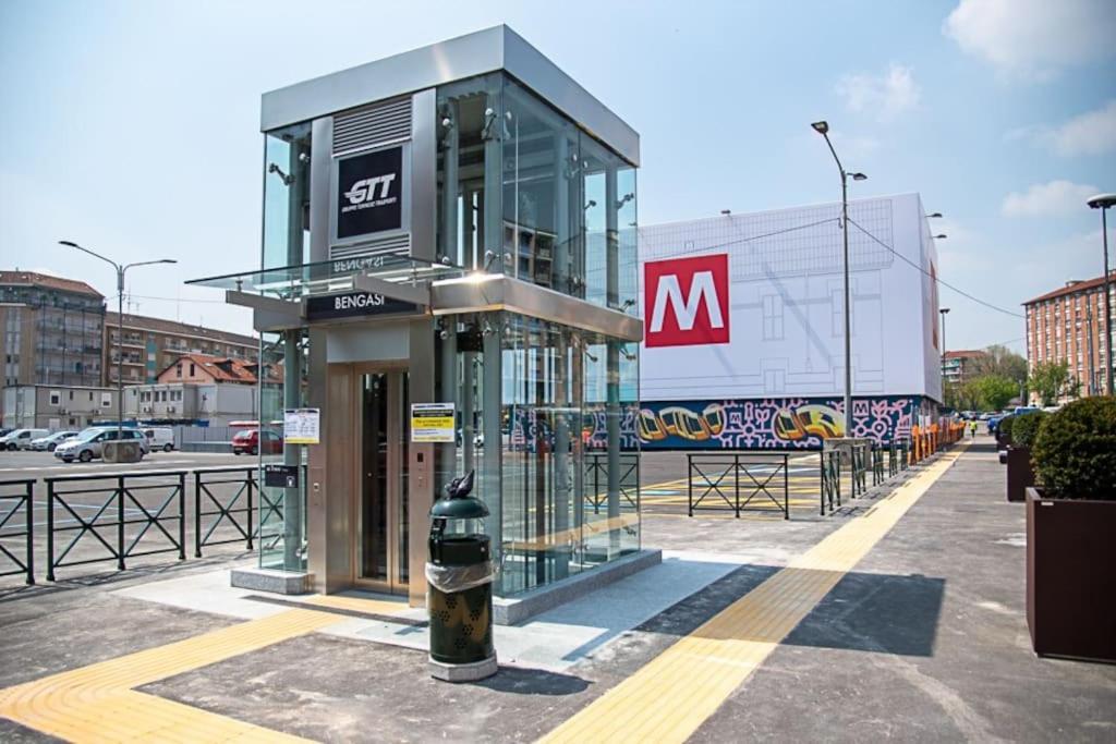 Apartament *Luxus393* Metro A 50M, Lingotto Fiere, Ospedali Turyn Zewnętrze zdjęcie